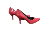Alfani Step'n Flex Patent Leather Stiletto Heel Coral - detail