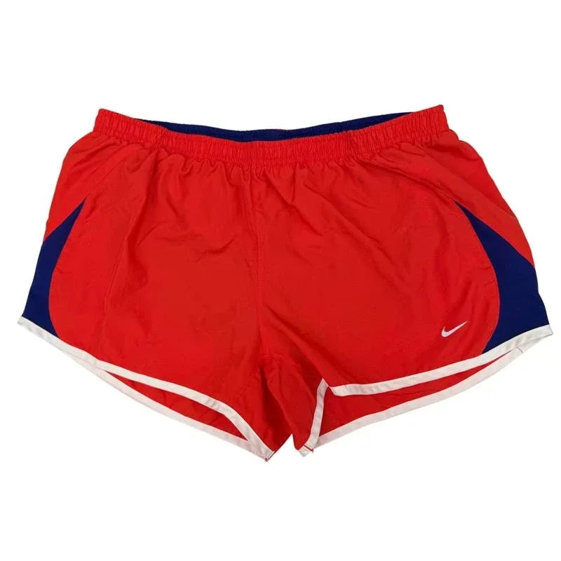 Nike Dri-FIT Running Shorts Color Block Orange - front