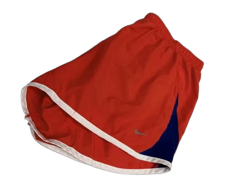 Nike Dri-FIT Running Shorts Color Block Orange - front
