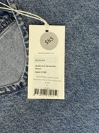 Assembly Label Genevieve Denim Mini Dress Light Blue - tag