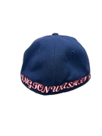Hatco Washington Fitted Baseball Cap Navy Blue - back