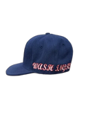 Hatco Washington Fitted Baseball Cap Navy Blue - detail