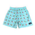 Abercrombie & Fitch Kids Burger Fries Swim Shorts Mint - front