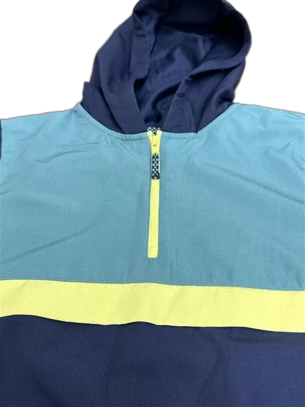 Tommy Bahama Kids Color Block Hooded Anorak Jacket - detail