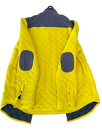 Without Walls Quilted Snap-Front Shirt Jacket Yellow - back