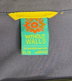Without Walls Quilted Snap-Front Shirt Jacket Yellow - detail