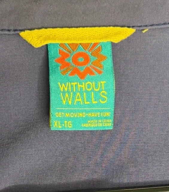 Without Walls Quilted Snap-Front Shirt Jacket Yellow - detail