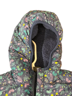 Eddie Bauer Floral Puffer Snowsuit Baby Bunting Navy - detail