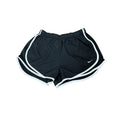 Nike Dri-Fit Tempo Running Shorts Black White - front
