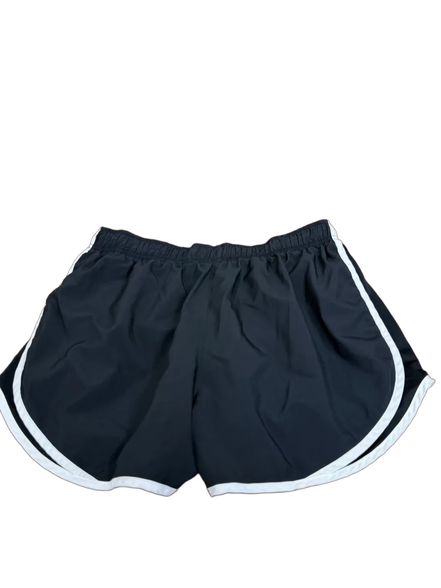 Nike Dri-Fit Tempo Running Shorts Black White - back