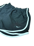 Nike Dri-Fit Tempo Running Shorts Black White - detail