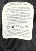 Nike Dri-Fit Tempo Running Shorts Black White - tag