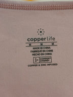 Copper Life Performance Tank Top Light Pink M - label