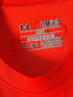 Under Armour HeatGear Old Enough to Drive Graphic Tee Orange - label