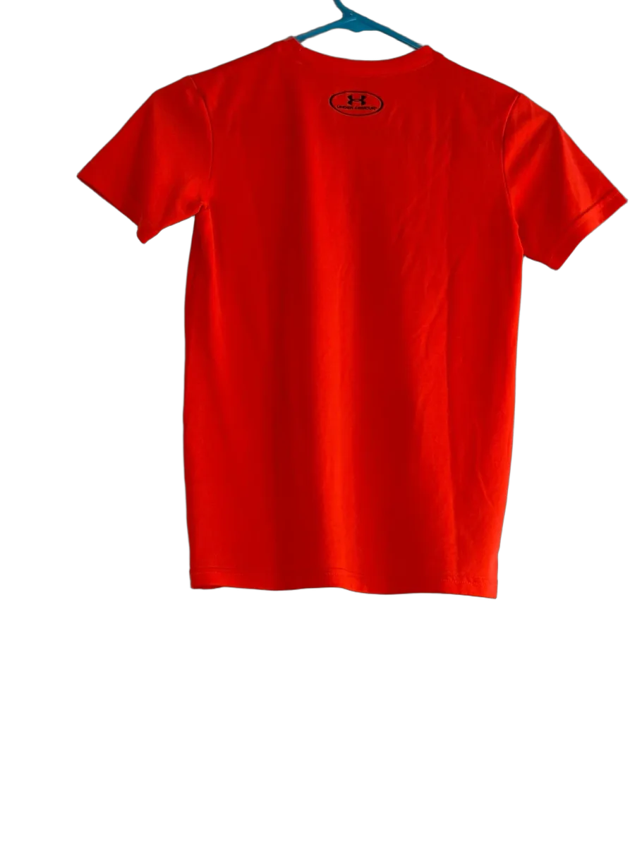 Under Armour HeatGear Old Enough to Drive Graphic Tee Orange - back