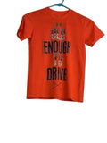 Under Armour HeatGear Old Enough to Drive Graphic Tee Orange