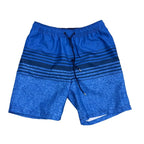 Kirkland Signature Men's Swim Short Striped Blue - front