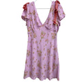Wild Fable Floral Print Mini Dress Shoulder Ties - front
