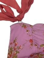 Wild Fable Floral Print Mini Dress Shoulder Ties - detail