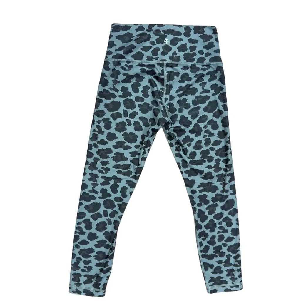 Lululemon Leopard Print High-Rise Leggings Crop