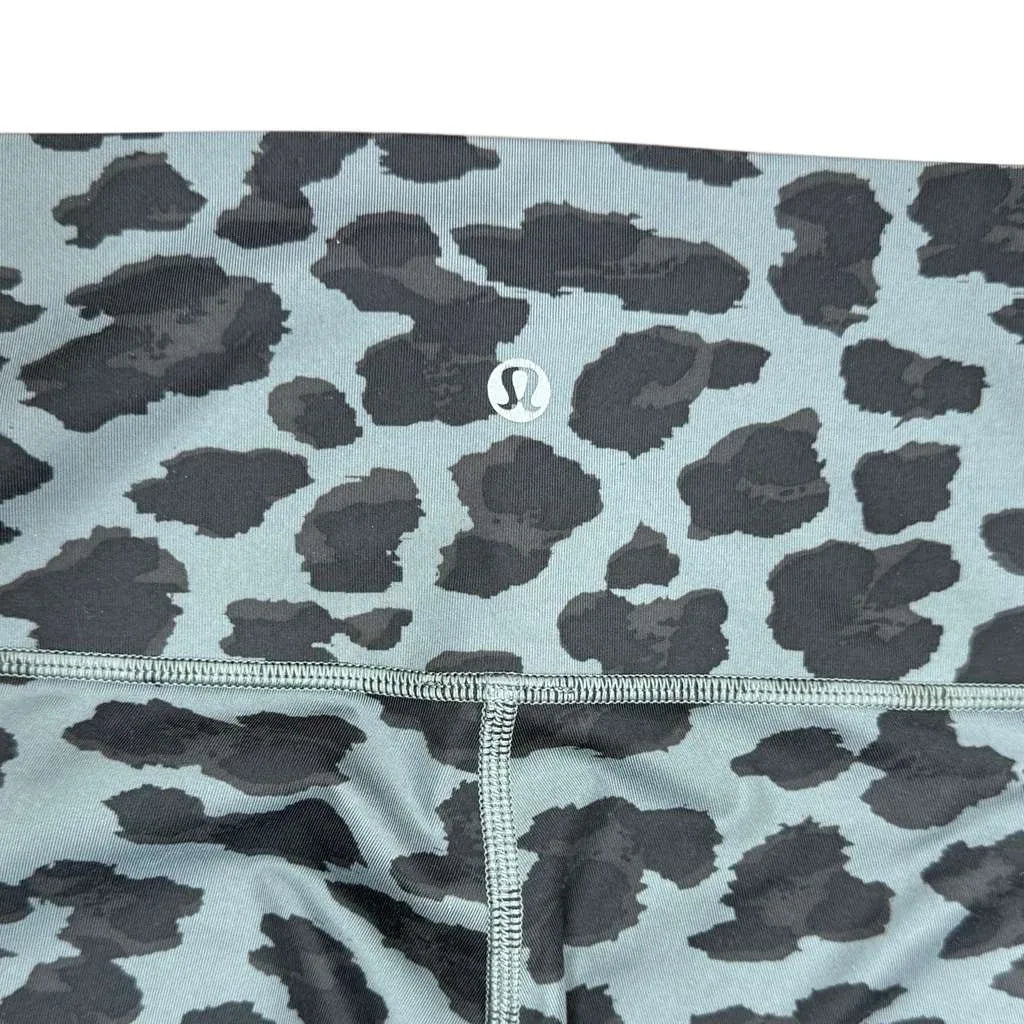Lululemon Leopard Print High-Rise Leggings Crop