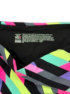 VSX Sport Knockout Geometric Print Athletic Leggings Black - tag