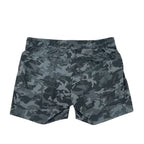 Tuff Athletics Camo Print Athletic Shorts Black