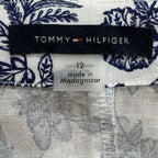 Tommy Hilfiger Floral Ruffle Sleeve Midi Wrap Dress
