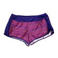 Nike Dri-FIT Running Shorts Purple Wave Print - front