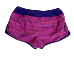 Nike Dri-FIT Running Shorts Purple Wave Print - front