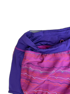 Nike Dri-FIT Running Shorts Purple Wave Print - detail