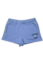 American Eagle Leisure Club 77 Fleece Sweat Shorts Light Blue - front