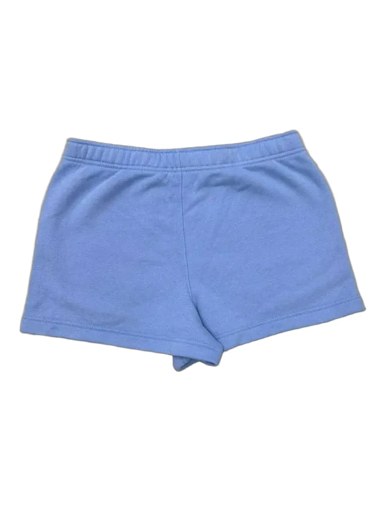 American Eagle Leisure Club 77 Fleece Sweat Shorts Light Blue - back
