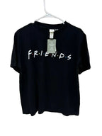 H&M Friends TV Show Graphic T-Shirt Black - front