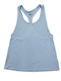 Athleta Light Blue Racerback Tank Top - front