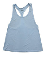 Athleta Light Blue Racerback Tank Top - front