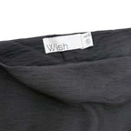 Wish Black Belted Mini Dress Cap Sleeves