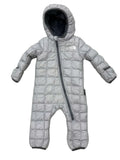 The North Face ThermoBall Eco Baby Bunting Suit Silver - front