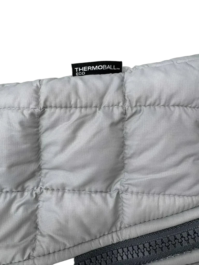 The North Face ThermoBall Eco Baby Bunting Suit Silver - label