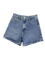 Zara Light Wash Denim Shorts Size 2 - front