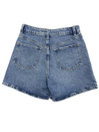 Zara Light Wash Denim Shorts Size 2 - back