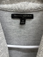Banana Republic Tweed Moto Blazer Grey - tag
