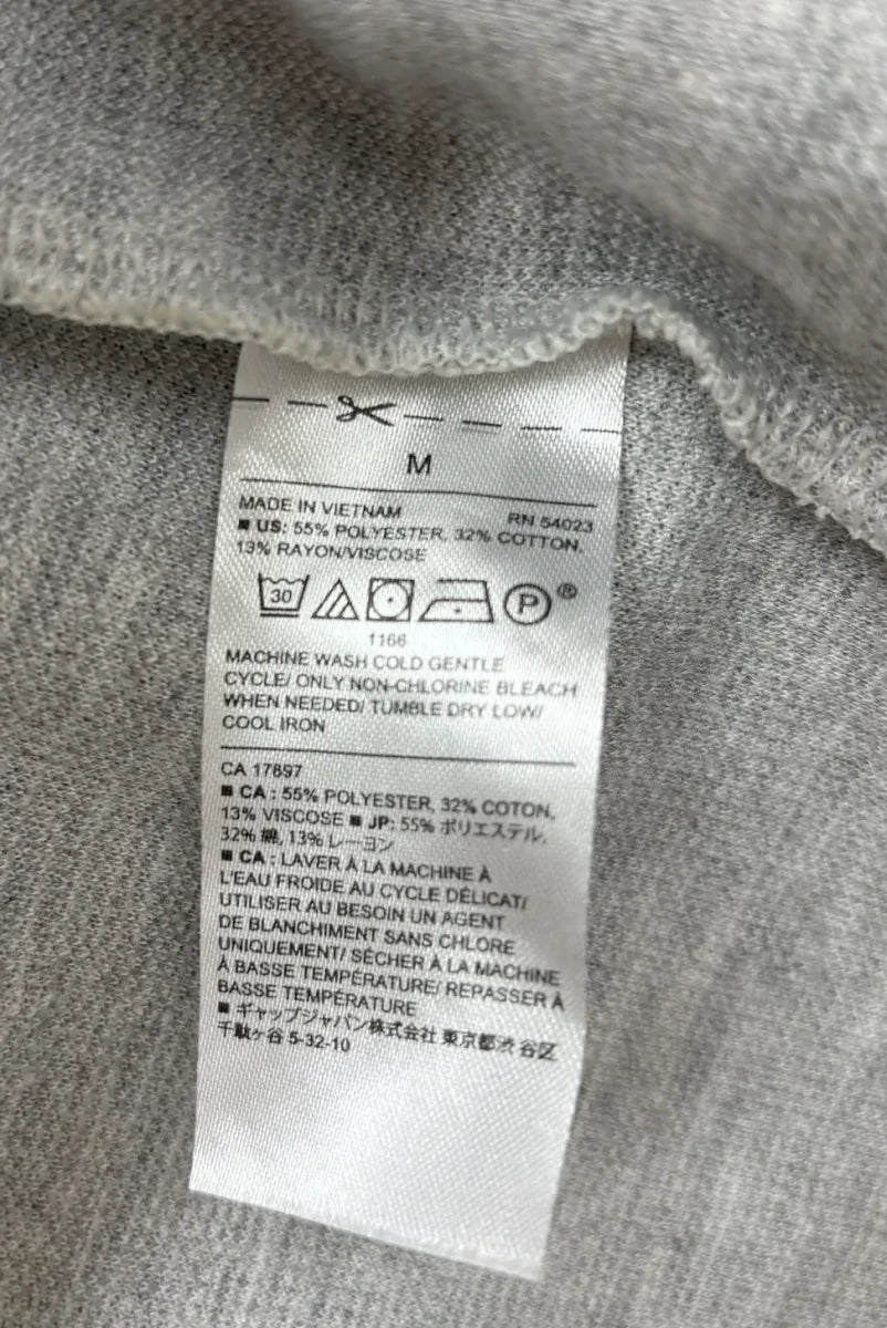 Banana Republic Tweed Moto Blazer Grey - label