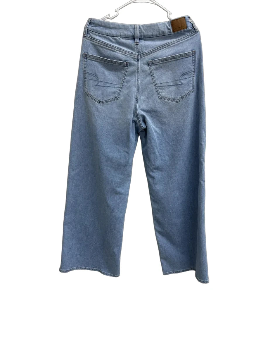 American Eagle Curvy Super High-Rise Baggy Wide Leg Jeans - back