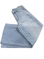 American Eagle Curvy Super High-Rise Baggy Wide Leg Jeans - front