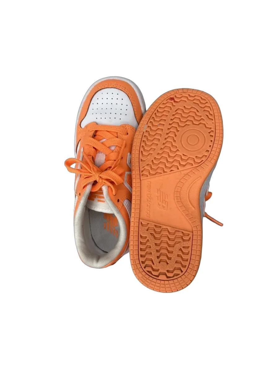 New Balance 480 Kids Sneaker Orange White - detail