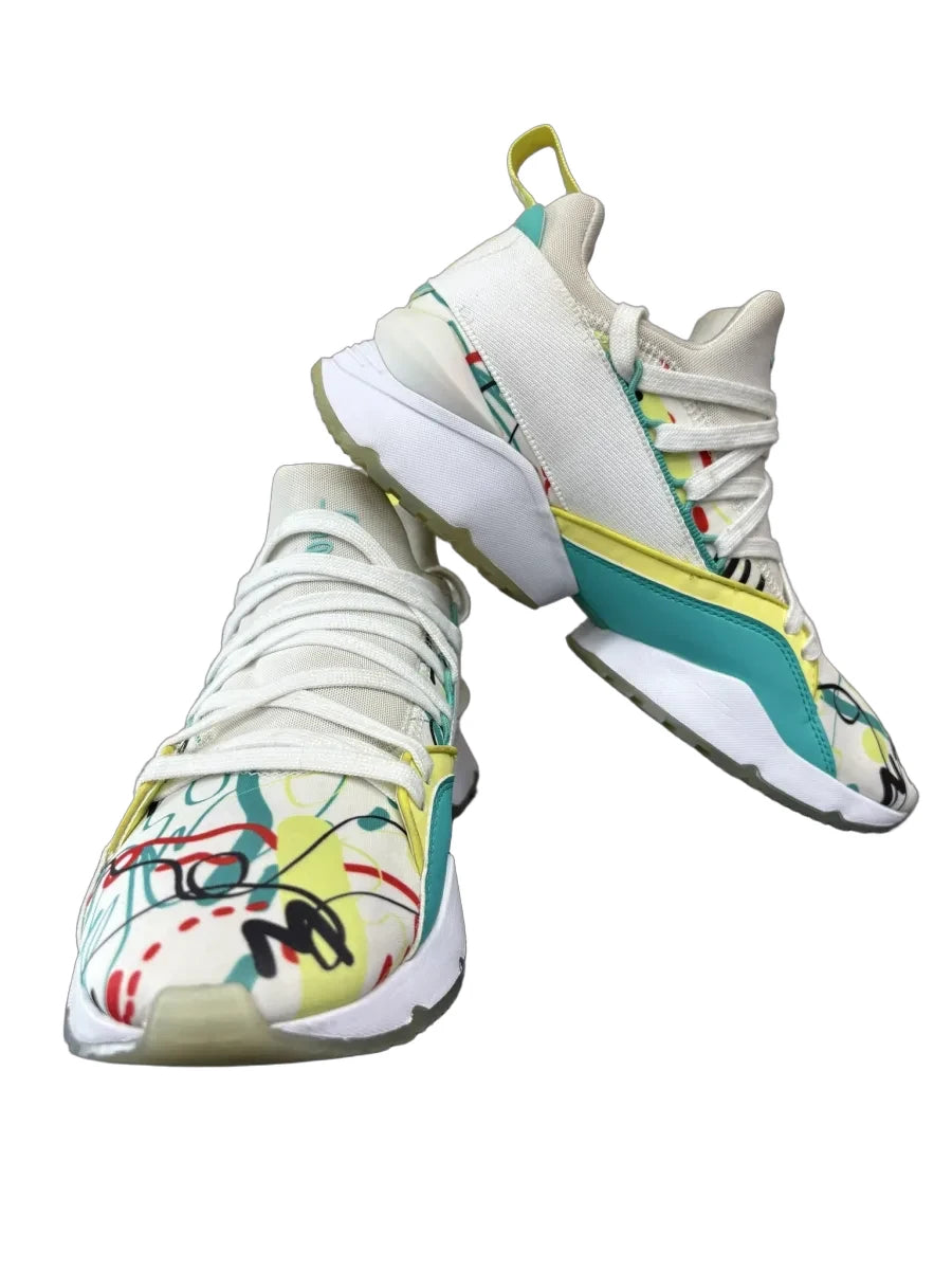 Puma Muse Maia Street Art Graphic Sneaker White - front