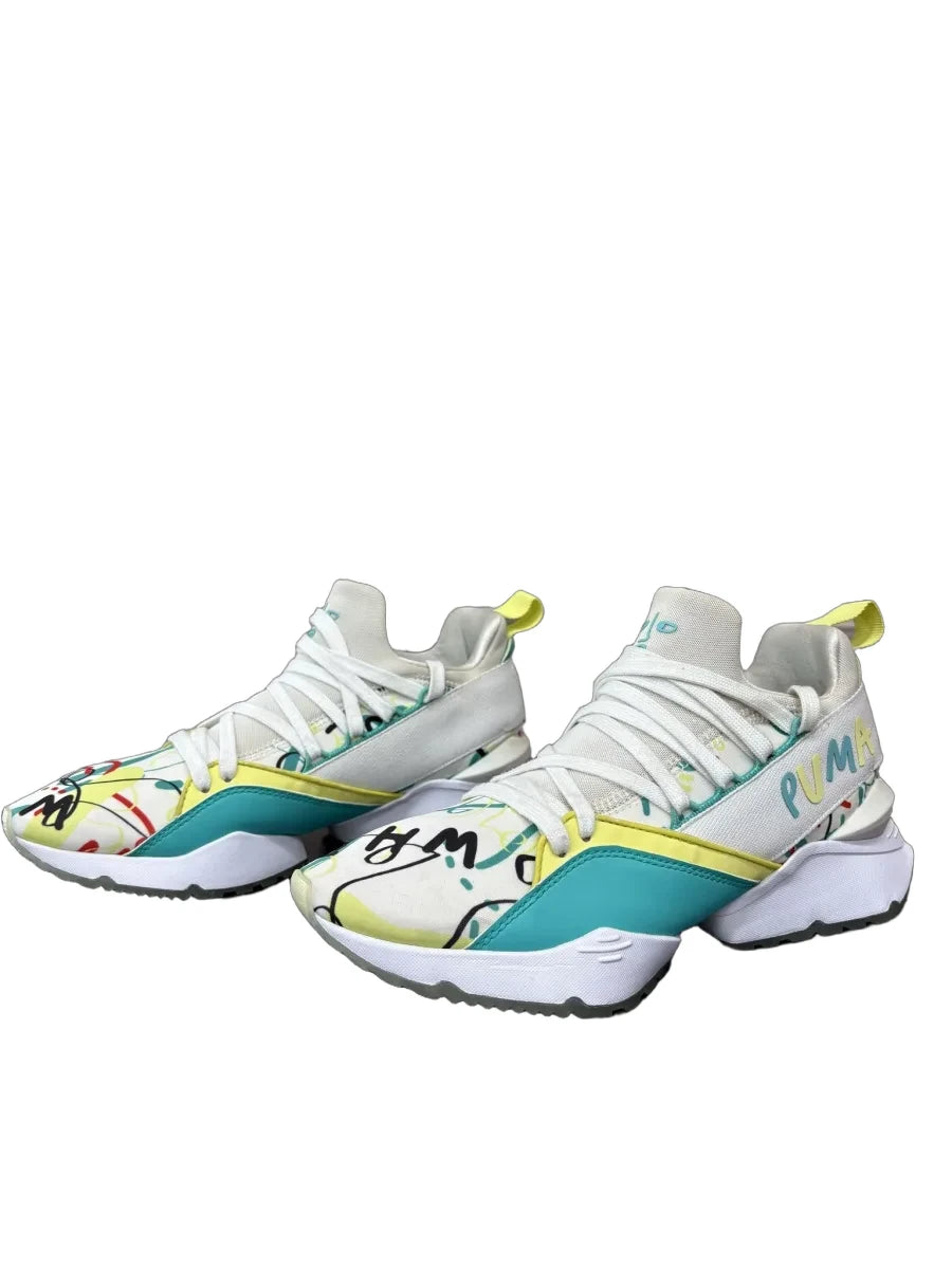 Puma Muse Maia Street Art Graphic Sneaker White - detail