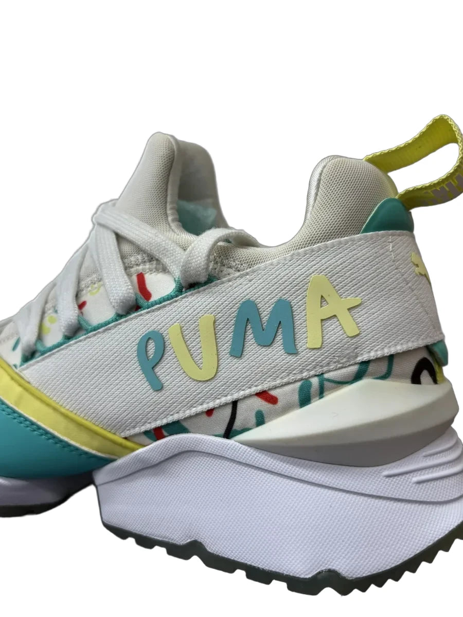 Puma Muse Maia Street Art Graphic Sneaker White - detail
