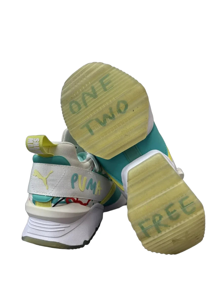 Puma Muse Maia Street Art Graphic Sneaker White - detail
